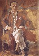 Jules Pascin Portrait of Talene oil painting reproduction